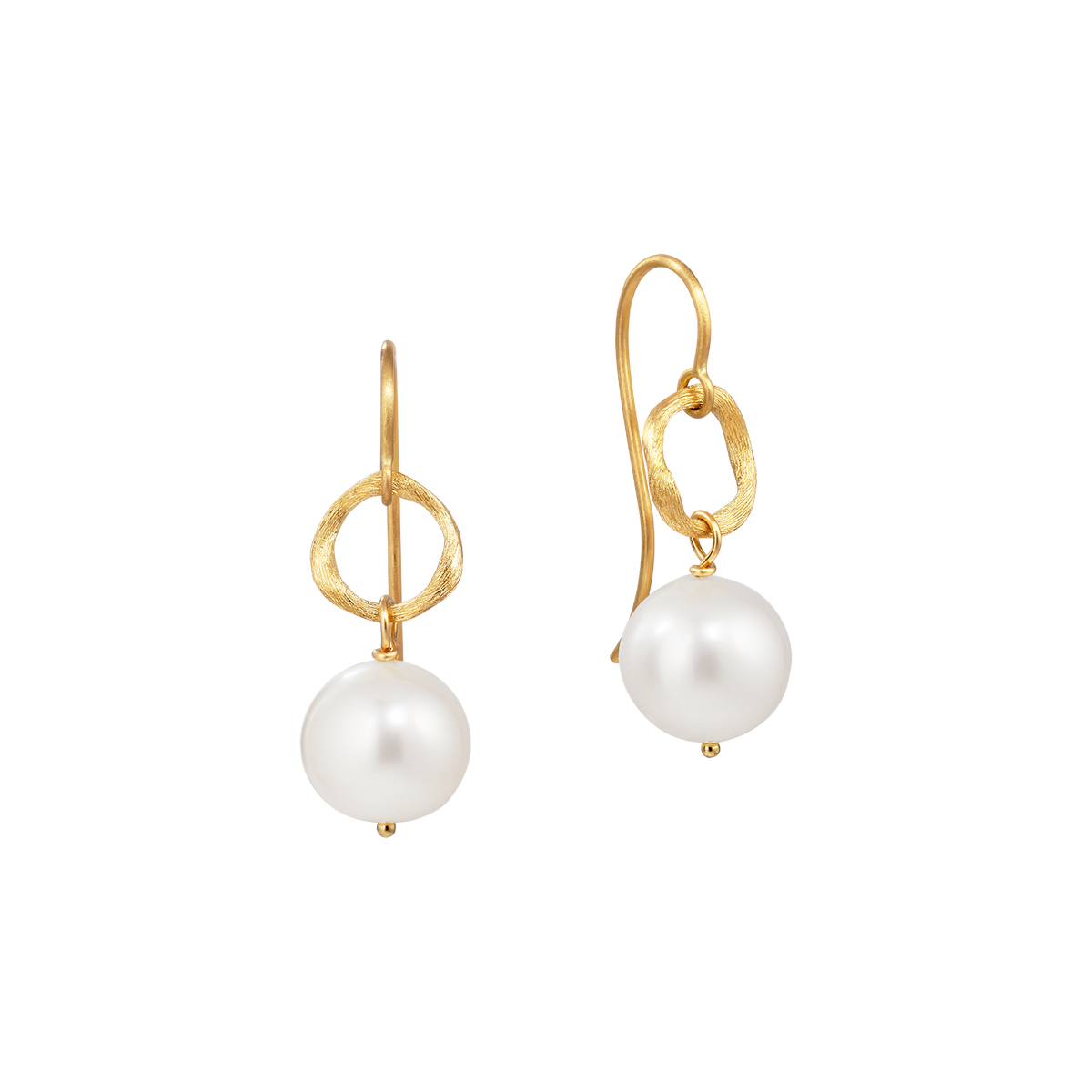 Vega Loop Øreringe Mellem – Dulong Fine Jewelry