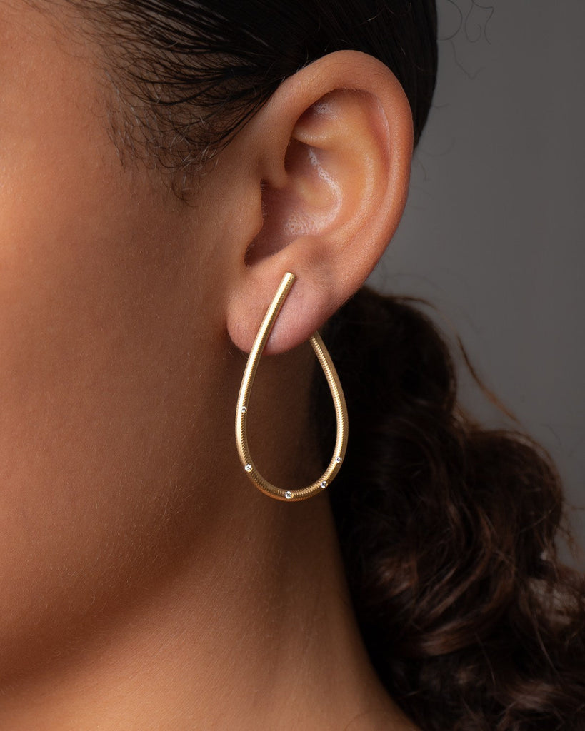 Kharisma Øreringe Stor – Dulong Fine Jewelry - Main Image