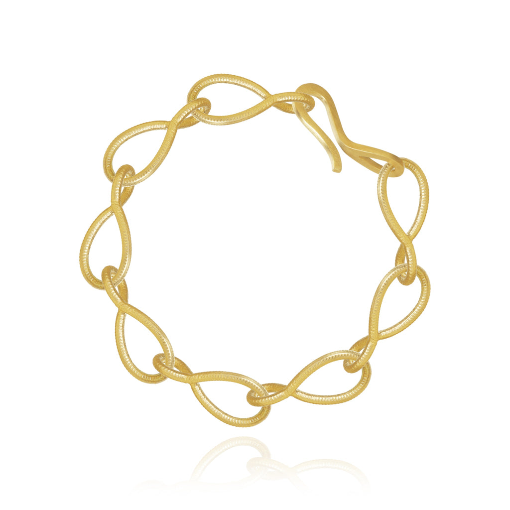 Kharisma Link armbånd. Guld 18 K