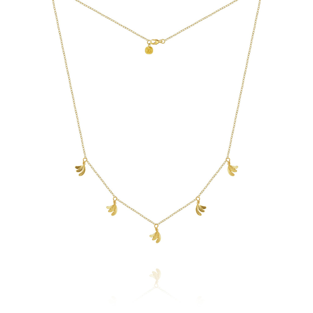 Aura Piccolo halskæde, 49 cm. Guld 18K, Dulong Fine Jewelry.